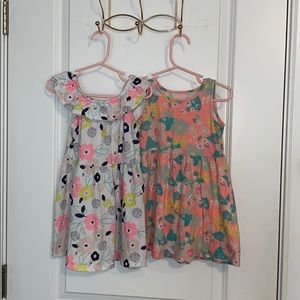 2 cute summer dresses size 24m